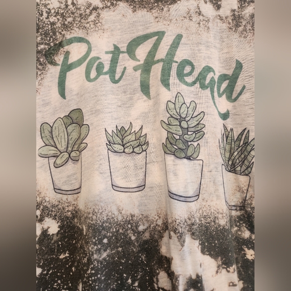 XL Pot Head succulent graphic tee - Picture 1 of 2